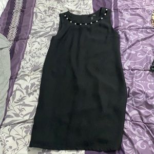 Black aqua dress like new